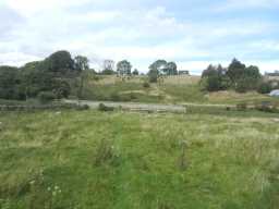 Second oblique view of landscape surrounding the Railway Bridge over Gaunless, Hagger Leazes September 2016